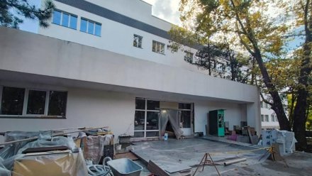 В Симферополе завершают капитальный ремонт кардиодиспансера