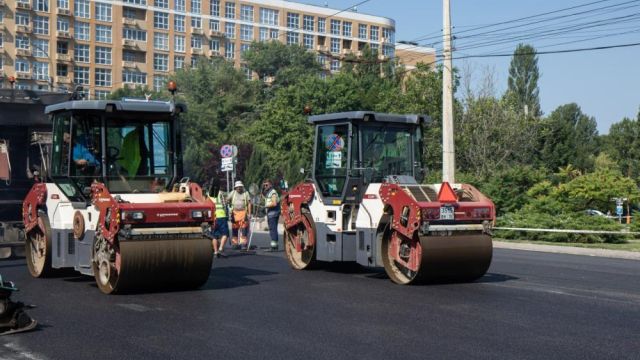 В Симферополе улицу Толстого отремонтируют до конца года