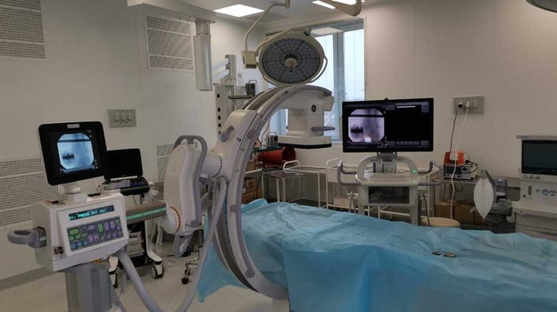 В многопрофильном медцентре Крыма установили новейшее оборудование
