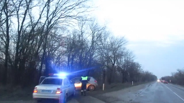 ДПС «скрутила» нетрезвого водителя после погони в Крыму