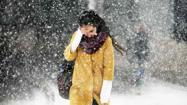 Дождь, снег и сильный ветер: зима вернулась в Крым