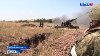 Крымские артиллеристы за четыре месяца уничтожили сотни целей