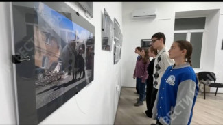 В Евпатории открыли выставку военкора ВГТРК и директора ГТРК «Таврида» Михаила Андроника