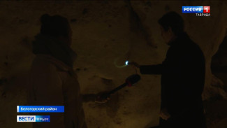 Учёные обнаружили уникальное явление фосфорицирования стен внутри пещеры «Таврида»