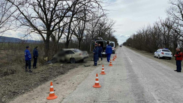 В Белогорском районе погиб водитель иномарки