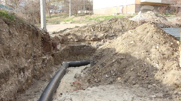 В Керчи строят новую канализационную станцию