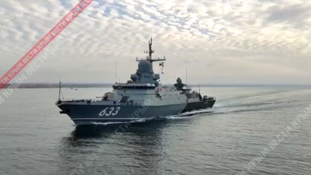 Малый ракетный корабль "Циклон" завершает ходовые испытания в Севастополе (ВИДЕО)