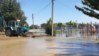 В Симферопольском районе продолжают ликвидировать последствия наводнения