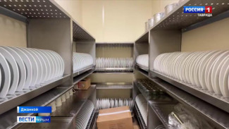 Модульный пищеблок функционирует в одной из школ Кировского района