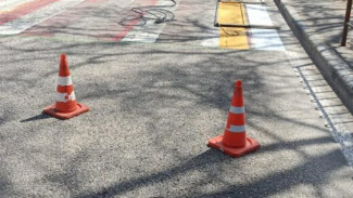 В Крыму начали обновлять разметку на дорогах