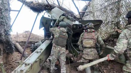 Новороссийские десантники громят позиции ВСУ 