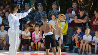 В Ялте провели соревнования по сумо среди детей