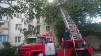 Четырёх человек спасли на пожаре под Симферополем