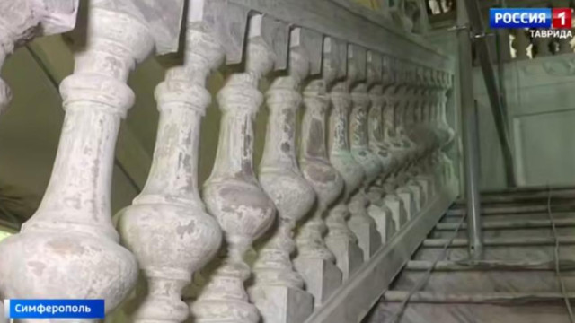  В Симферополе идет масштабная реставрация Художественного музея, объекта культурного наследия