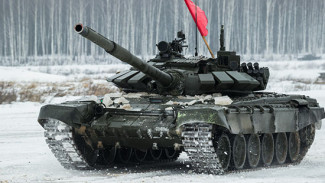 Танковые стрельбы провели на полигоне в Крыму