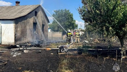 В Джанкойском районе спасли человека из горящего дома