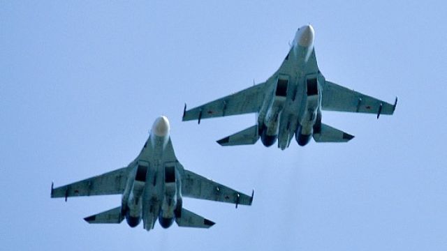 Военные самолёты США "перехватили" над Чёрным морем