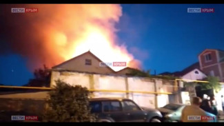Новые подробности о пожаре в Симферополе сообщили в МЧС