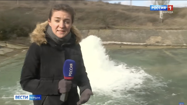 Дамбы Крыма готовят к весенним паводкам