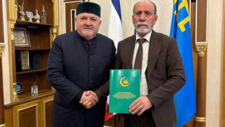 Духовные управления мусульман Крыма и ДНР подписали соглашение о сотрудничестве
