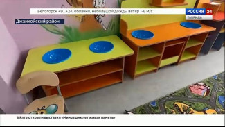 Детский сад «Искорка» в селе Победное почти готов 