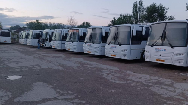 В Белогорске запущены 15 новых автобусных маршрутов
