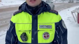 Обстановка на Ангарском перевале: Дорогу заметает снегом