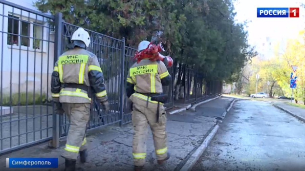 Под Симферополем загорелся бензовоз, есть пострадавший