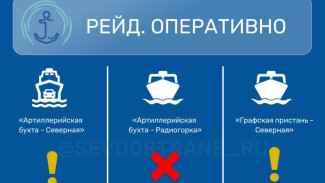 Из-за непогоды в Севастополе остановили катер