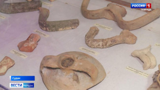  Уникальную выставку «Амфоры Сугдеи» можно посетить в Судаке до 30 ноября