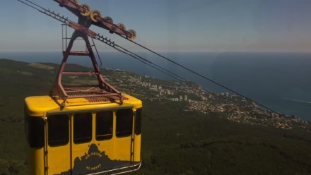 В Крыму готовят к запуску канатную дорогу на вершину горы Ай-Петри 