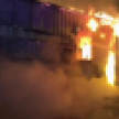 Ночью на ЮБК спасатели МЧС потушили дом