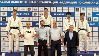 Три медали завоевали крымчане на Всероссийском юниорском турнире по дзюдо