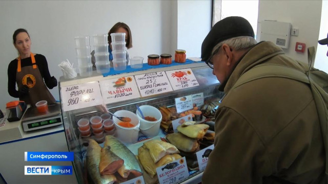 В Крым привезли тихоокеанские деликатесы