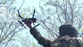 Дроноводы группировки войск «Днепр» сожгли танк ВСУ на Ореховском направлении в Запорожской области