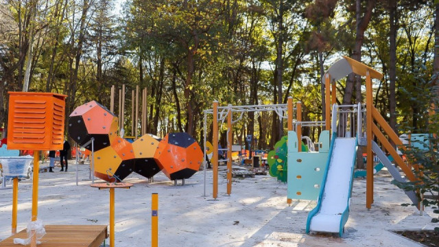 Научная площадка в Детском парке Симферополя готова на 70%