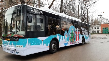 Новогодние троллейбусы выйдут на маршруты в Симферополе, Алуште и Ялте