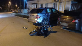 Два подростка на мотоцикле попали в ДТП в Феодосии