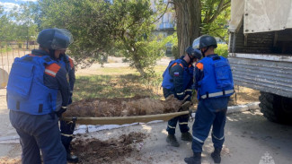 В Сакском районе обезвредили фугасную авиабомбу времен Великой Отечественной войны массой 250 килограмм