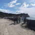 В Алуште проводят капремонт берегоукрепительных сооружений в районе санаториев «Утес» и «Карасан»