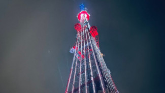 12 апреля на медиафасаде телебашни в Симферополе покажут портрет Юрия Гагарина