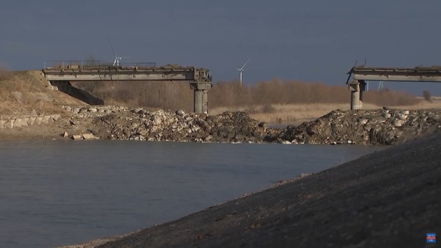 Специалисты ЧФ восстановили шлюзы Северо-Крымского канала