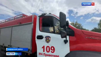 В Кировском районе спасатели провели учения по ликвидации последствий ДТП