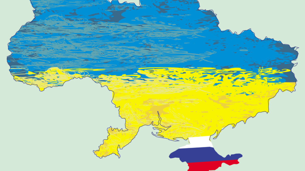 Карта украины с крымом и без