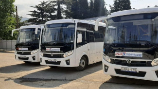 Новые автобусы вышли на маршрут «Ялта – Симеиз»