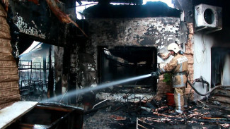 Два человека погибли во время пожара в Алупке