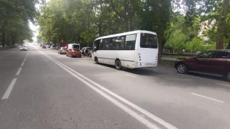 В Симферополе попал в ДТП автобус с пассажирами