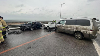 В МВД обнародовали подробности автокатастрофы на Крымском мосту