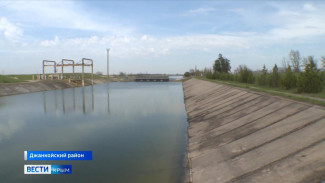 Первый насос Северо-Крымского канала запустили на полуострове