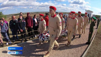 В Бахчисарайском районе почтили память воинов, павших в годы Крымской войны